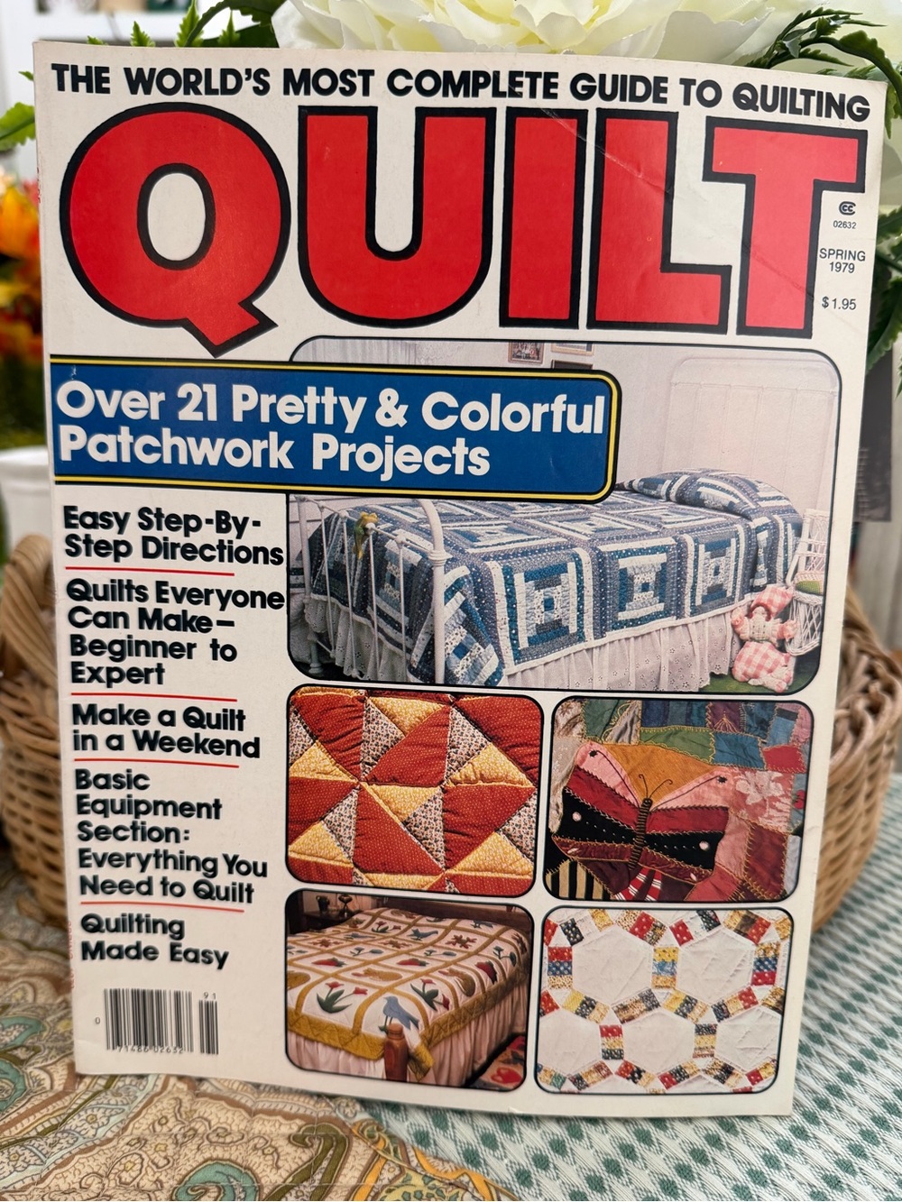 Vintage 1979 QUILT Magazine Spring Vol 1 No 1 Quilting Patterns Projects